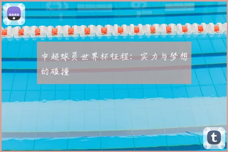 中超球员世界杯征程:实力与梦想的碰撞